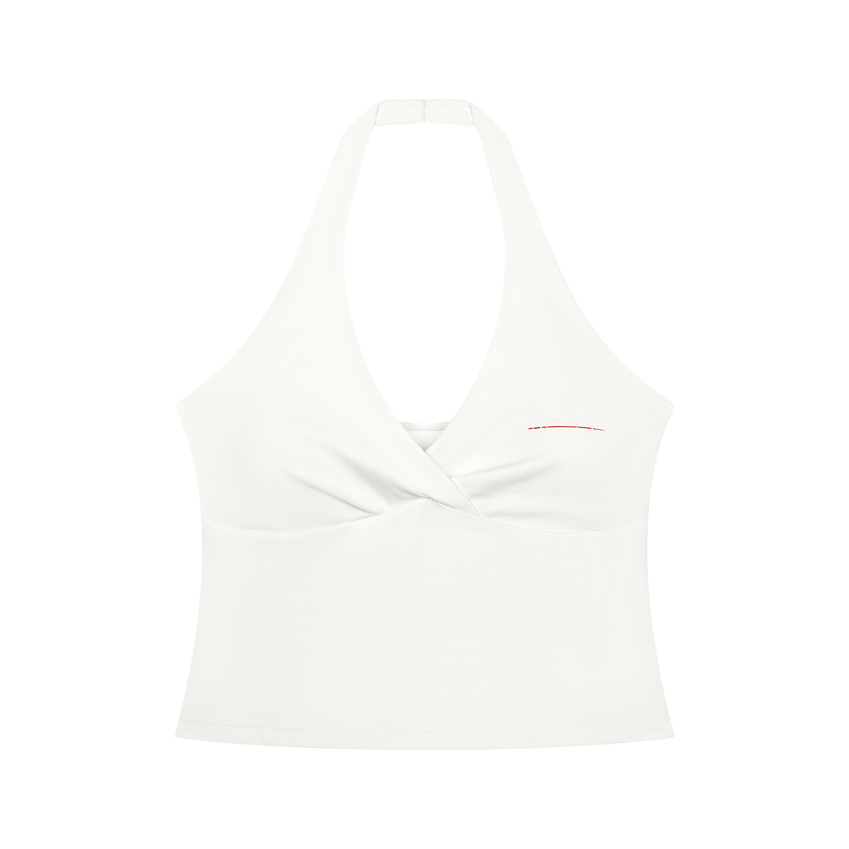 Able Ruched Halter Yoga Tank Top